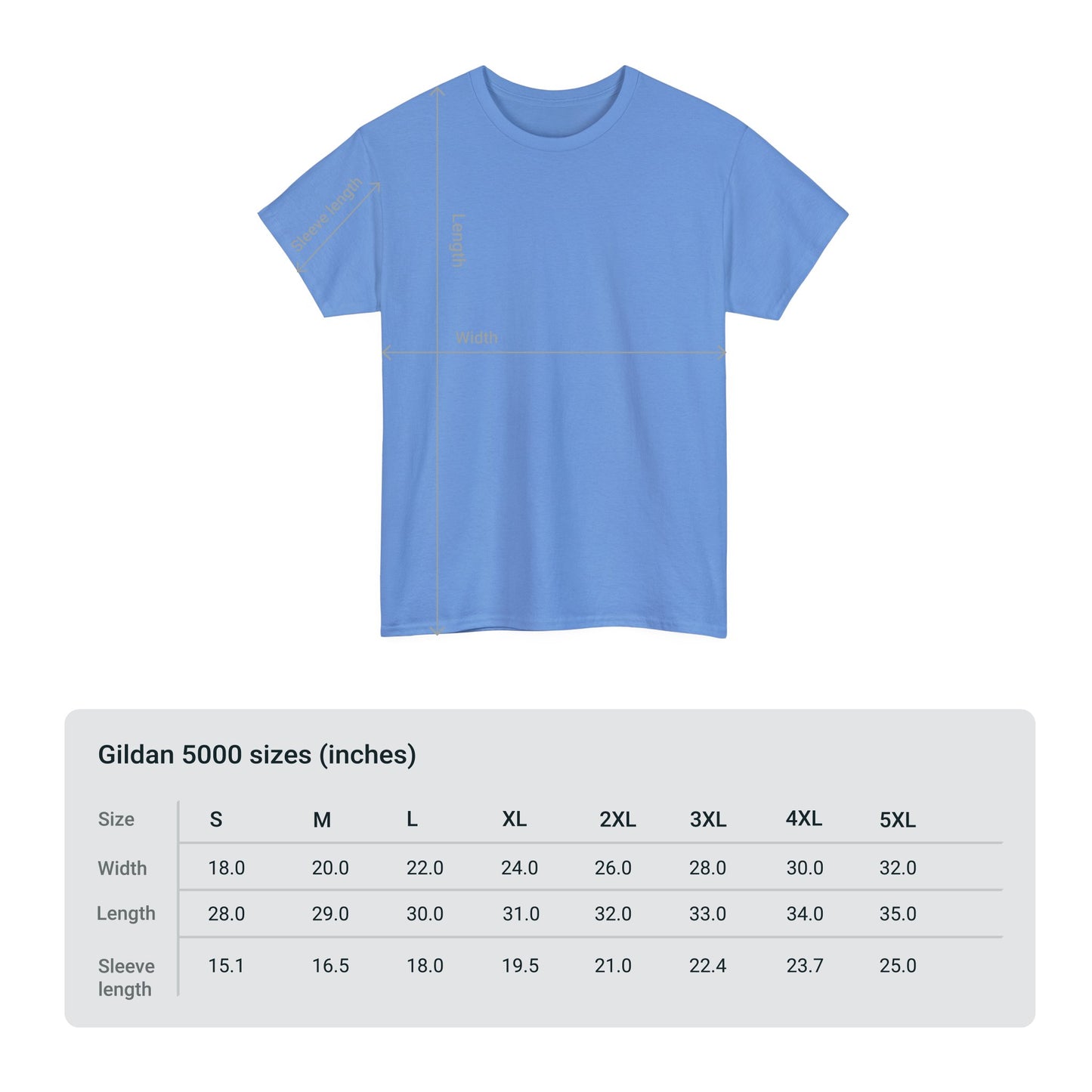 NEVER LOSE STYLE - T-shirt ( Carolina Blue )