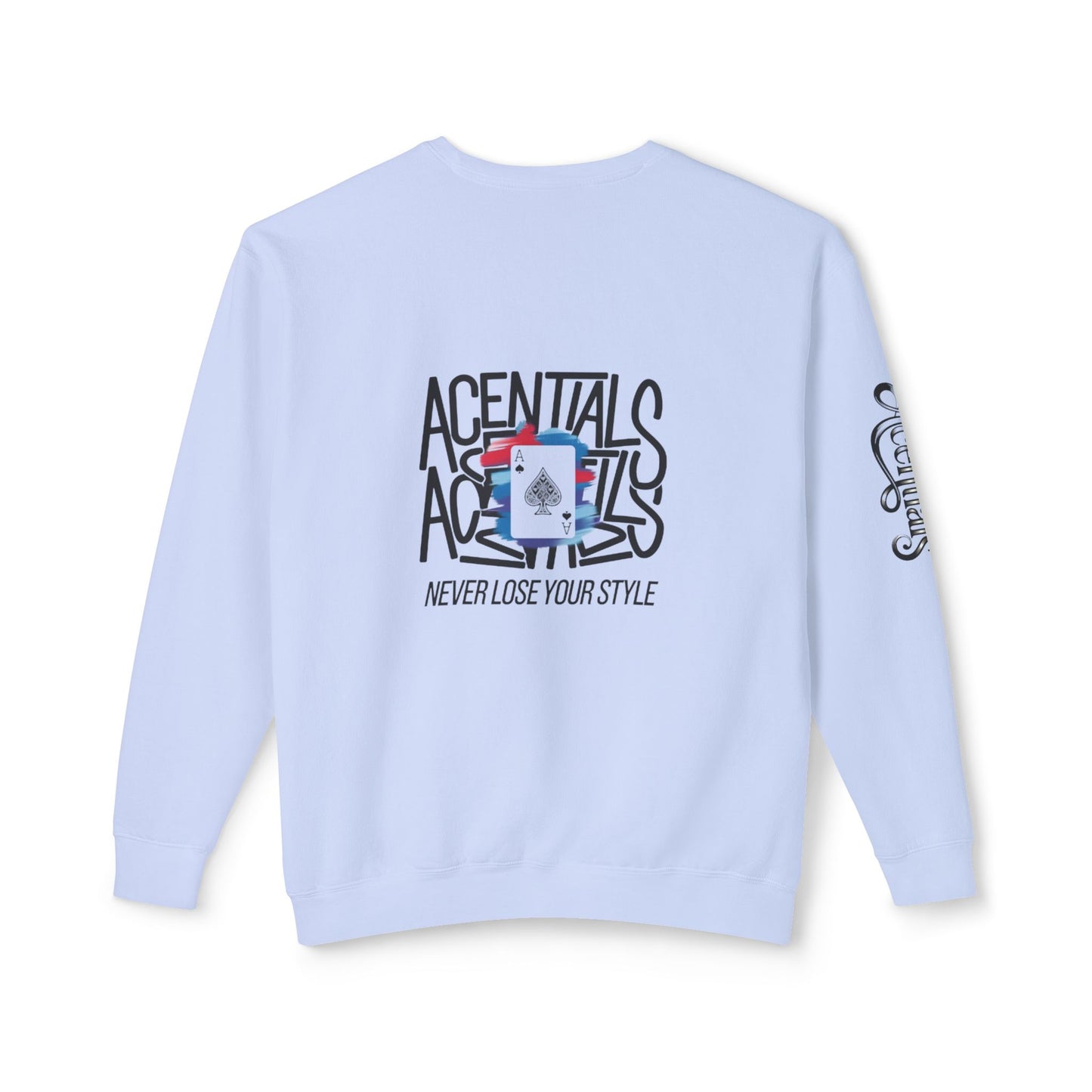 NEVER LOSE SYLE- Sweatshirt ( Light Blue )