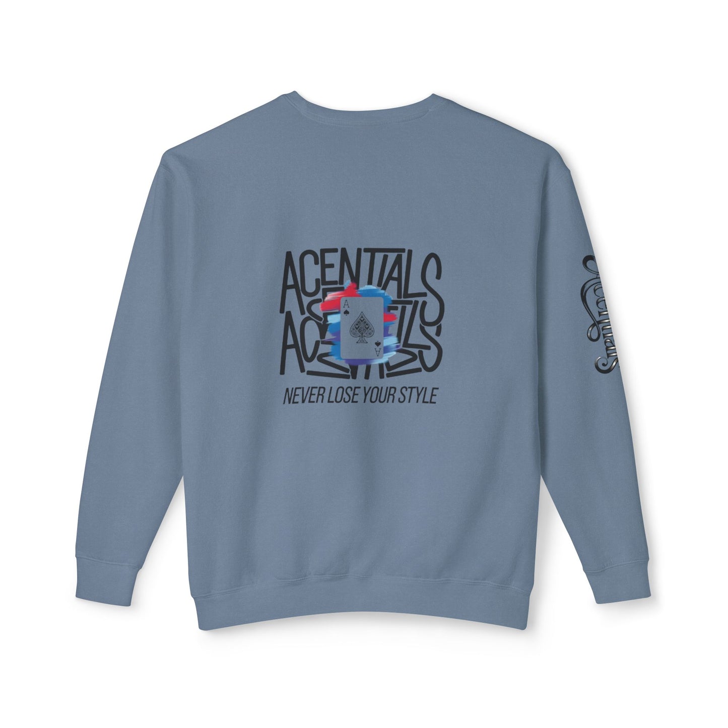 NEVER LOSE SYLE- Sweatshirt ( Indigo Blue )