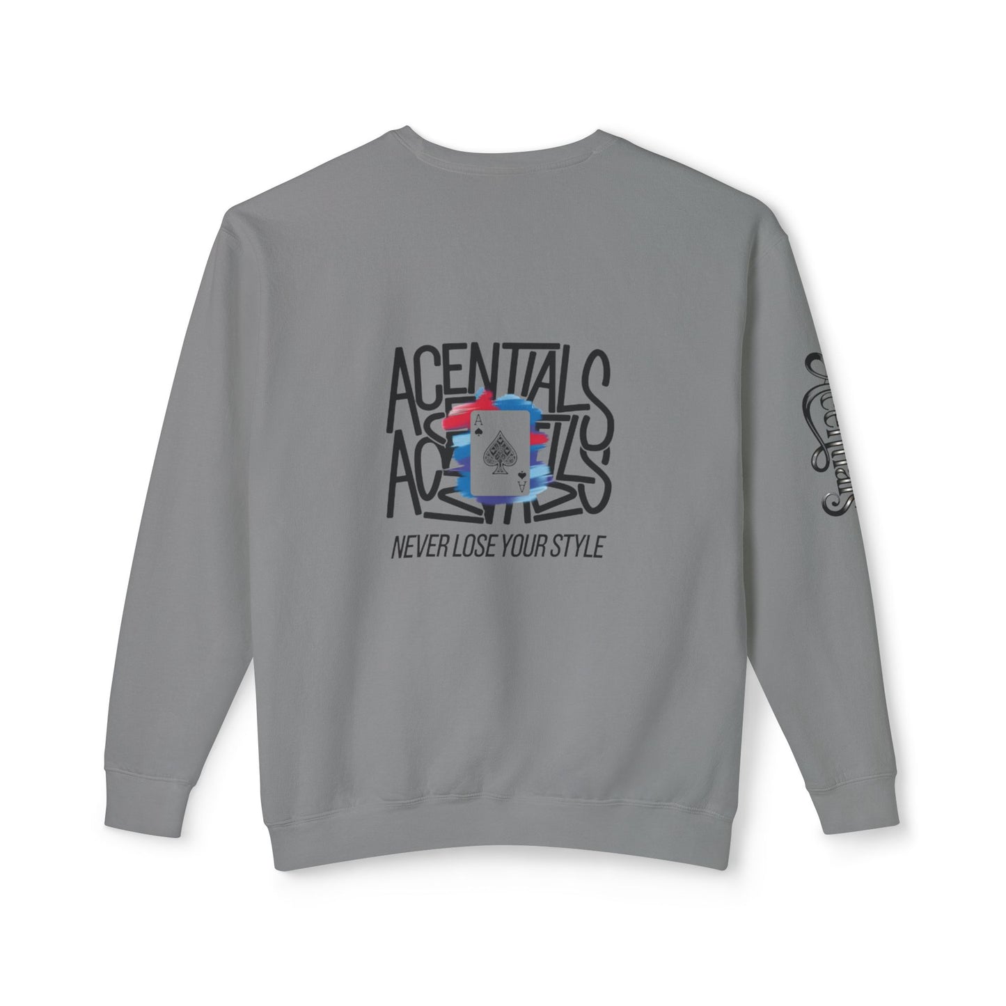 NEVER LOSE SYLE- Sweatshirt ( Grey )