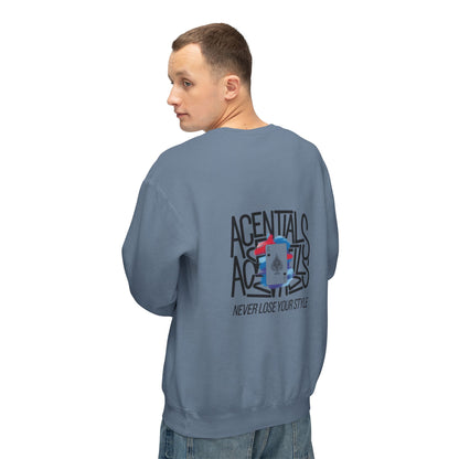 NEVER LOSE SYLE- Sweatshirt ( Indigo Blue )