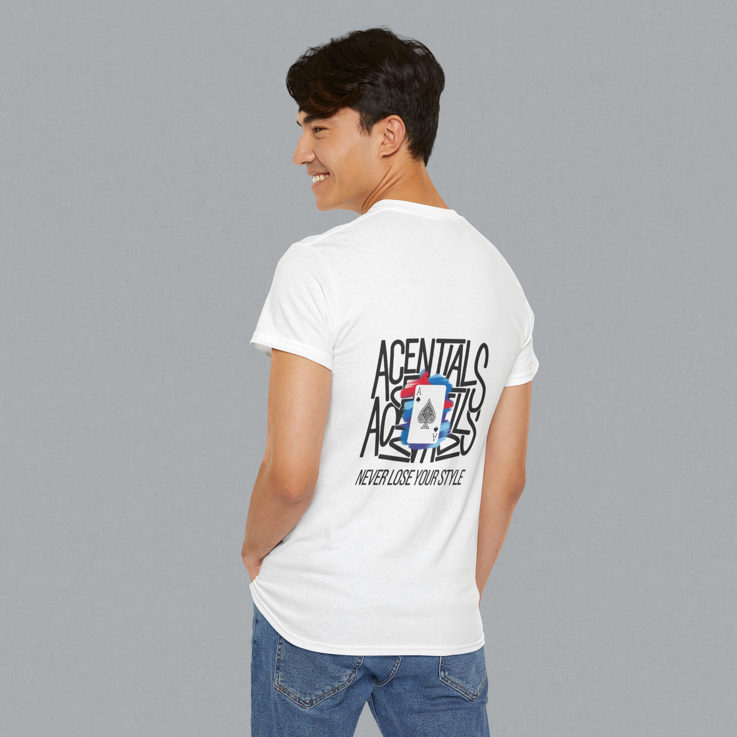 NEVER LOSE STYLE - T-shirt ( White )